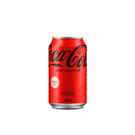 COCA-COLA ZERO  LATA 350ML